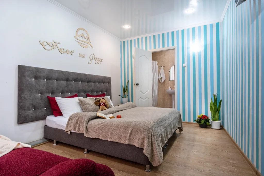 Большая комната с санузлом и кондиционером в Доме Путещественника