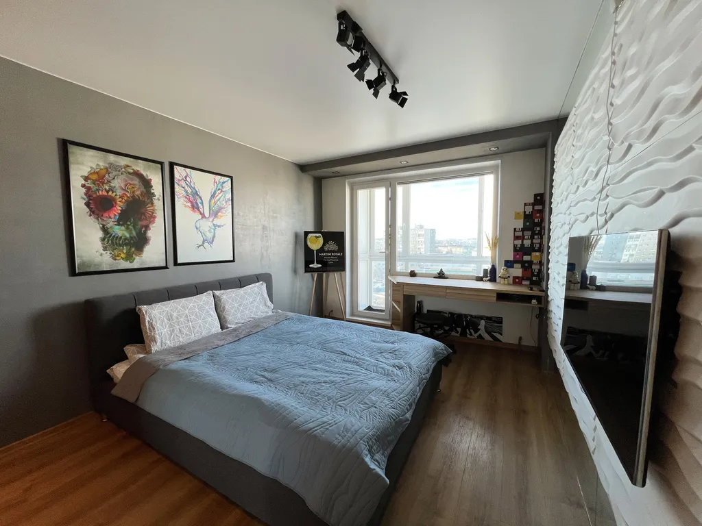 1‑комн. квартира в центре Мурманска на ул. Карла Маркса, 45 — аренда посуточно в Мурманск