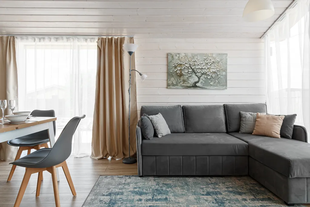 Семейный дом с костровой зоной и баней