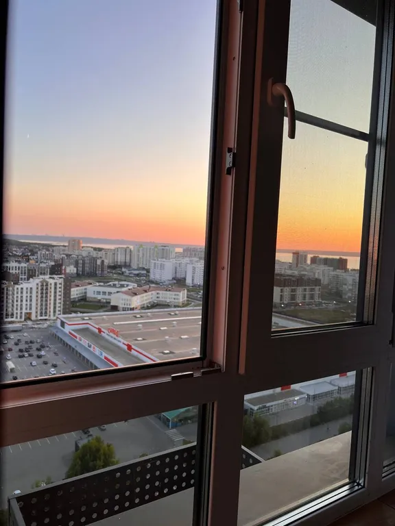 Атмосфера высоты Студия на 22 этаже с видом на город и закат