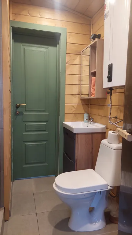 Домик на горе с сауной