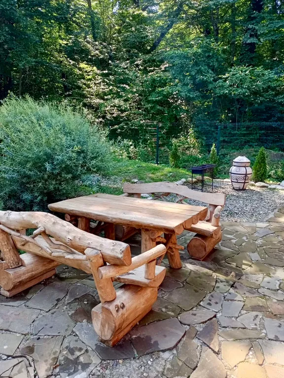 Сруб с банным чаном