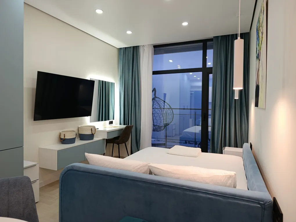 Дизайнерская студия ls-lux-fly sky лучший вид на море с 16 этажа