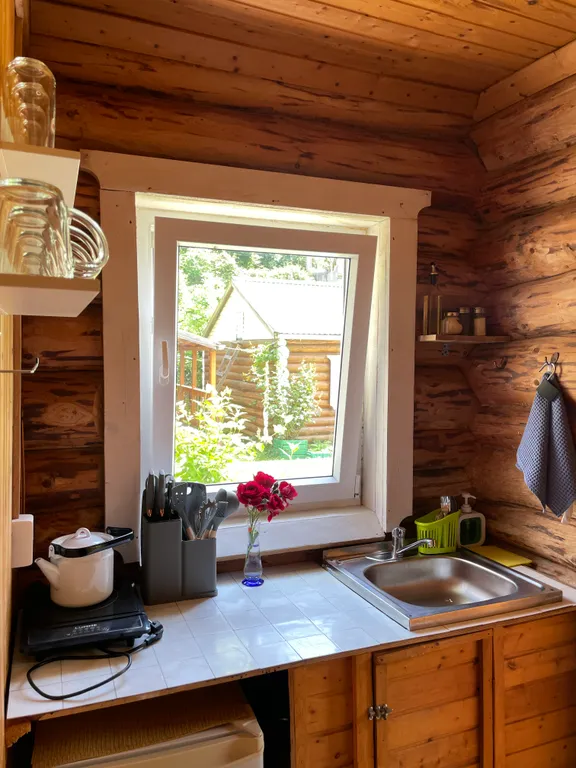 Чудесный 2-комнатный домик в 7 минутах от моря с парковкой (№6)