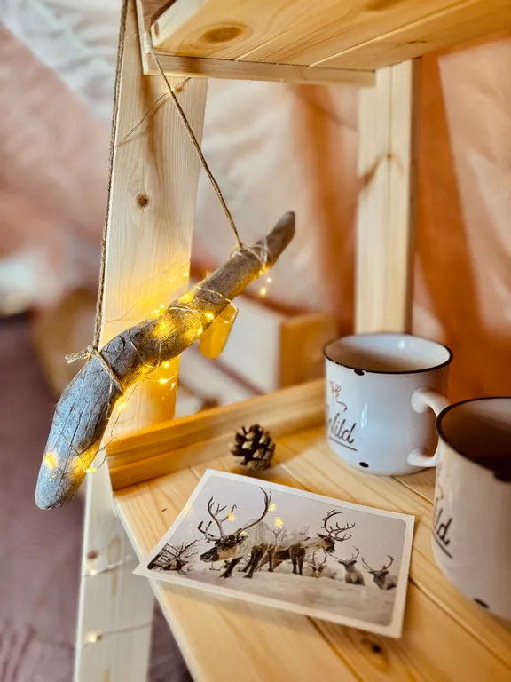 Чум с односпальными кроватями