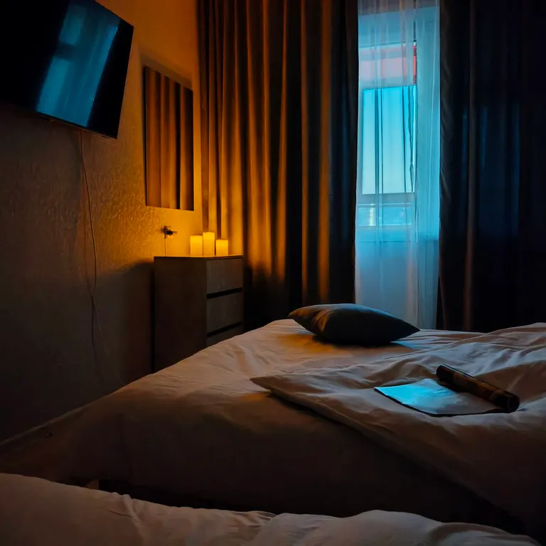 Квартира Квартира Уютная студия с прекрасным видом на парк Прищепка — Красноярск