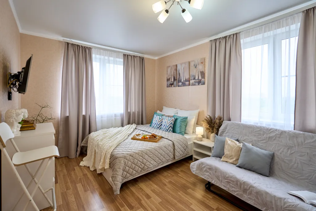 Квартира Светлая квартира с шикарным видом из окна — Краснодар