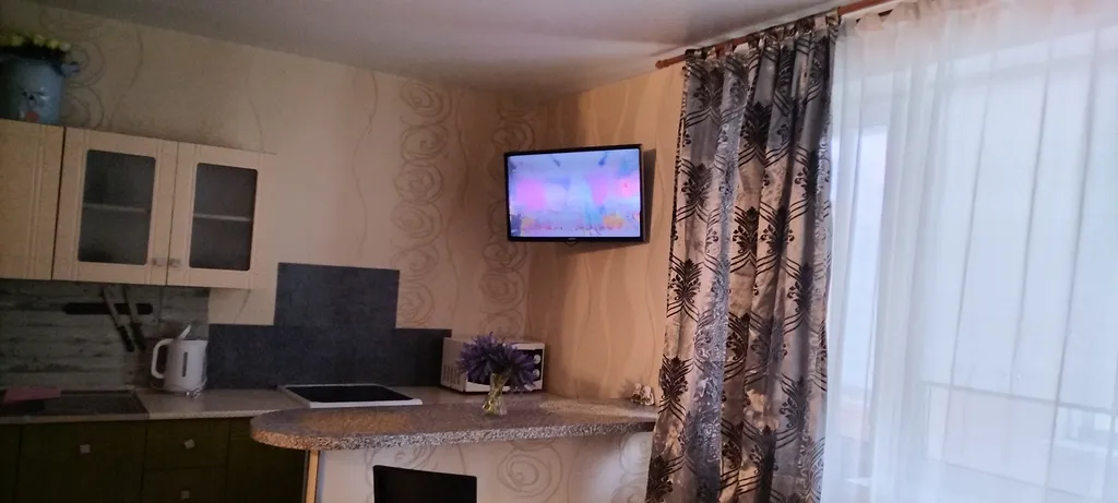 Уютная студия, новый благоустроенный район, есть всё необходимое