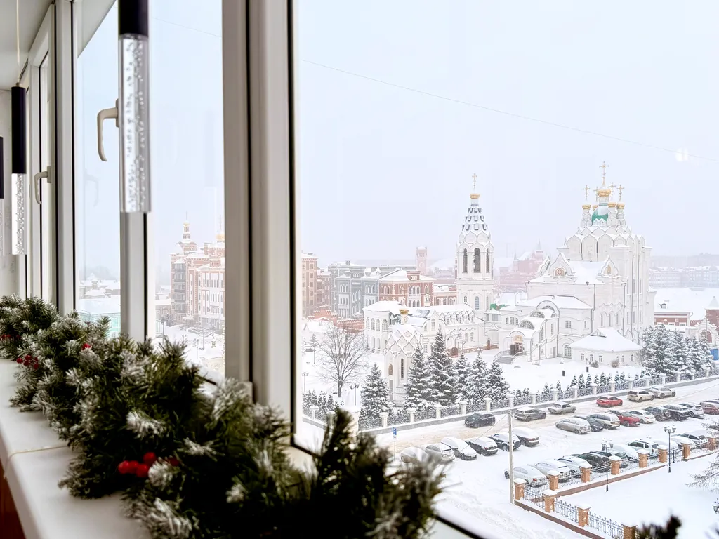 Видовая семейная двушка с детской комнатой