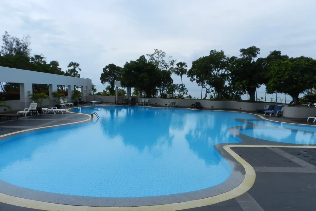 Студия с фронтальным видом на море у пляжа Джомтьен