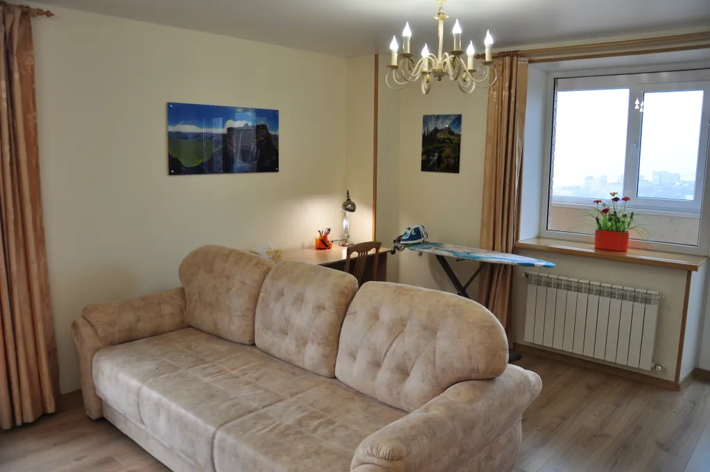 Уютная студия с 1 отдельной спальней в центре с видом на море