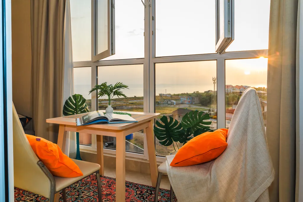 Квартира Просторная квартира с видом на море — Анапа