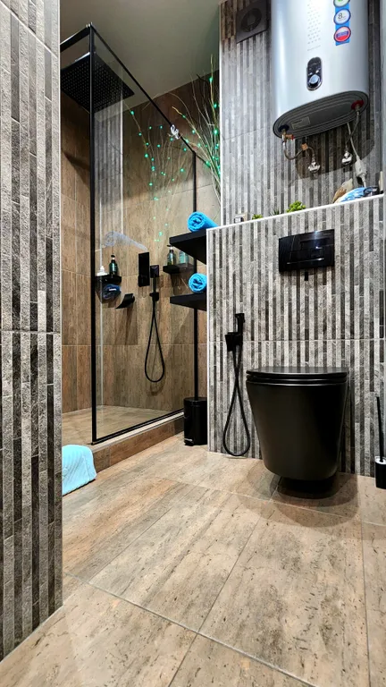 Панорамный люкс Мечта с камином и видом на Волгу и город