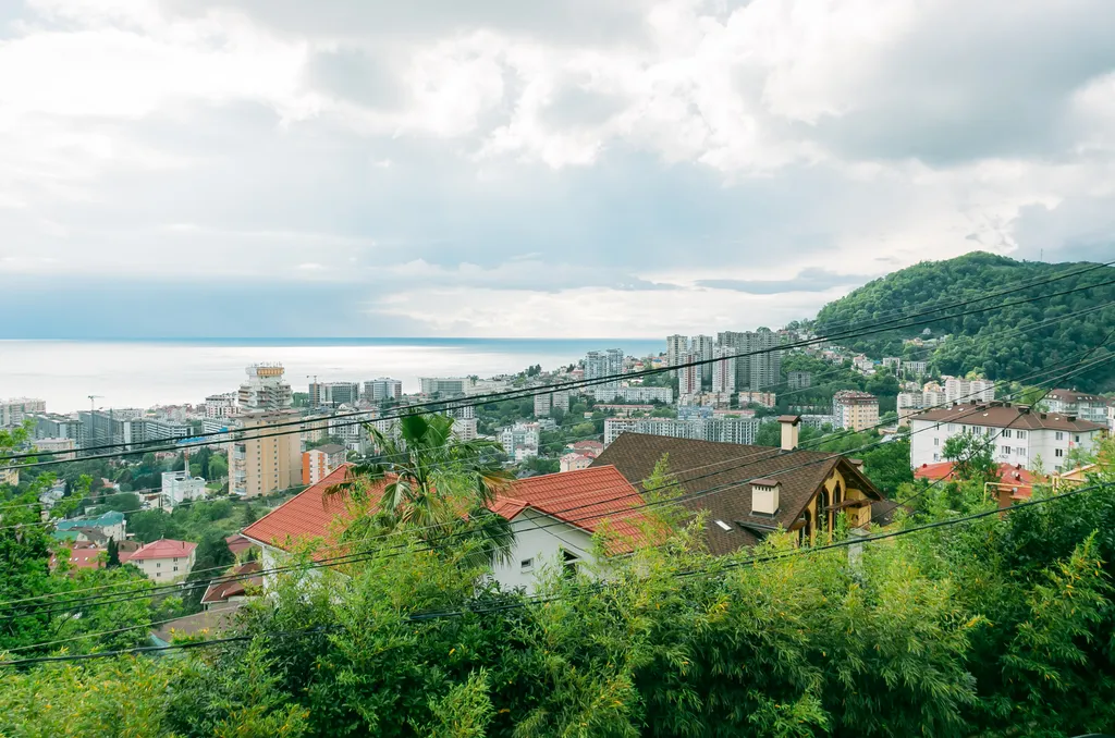 Квартира Квартира Уютная студия с видом на море — Сочи