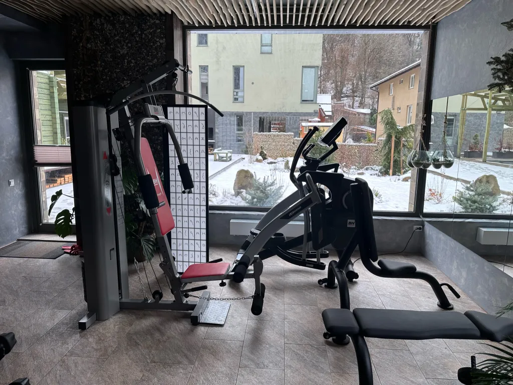 Апартаменты в Куб-терра, Голубой лён