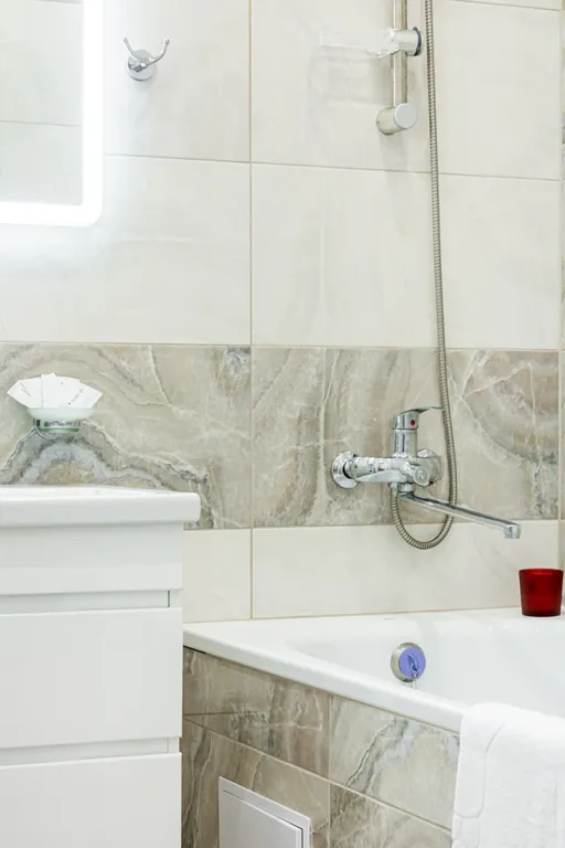 Квартира Квартира Стильный апартамент с панорамой, жк «маршал», 15 этаж, lounge-балкон — Краснодар