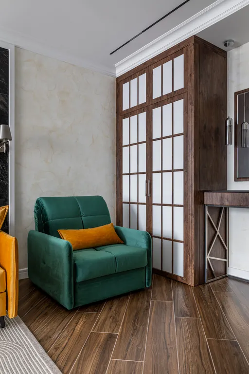 Дизайнерская новая квартира с шикарным видом на Дендропарк