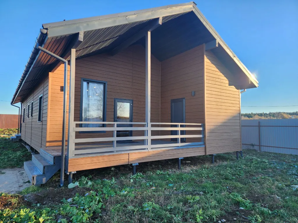 Дом для уединения на берегу Волги