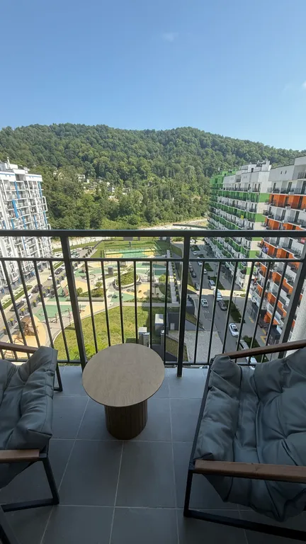 Абсолютно новая студия с прекрасным видом на горы