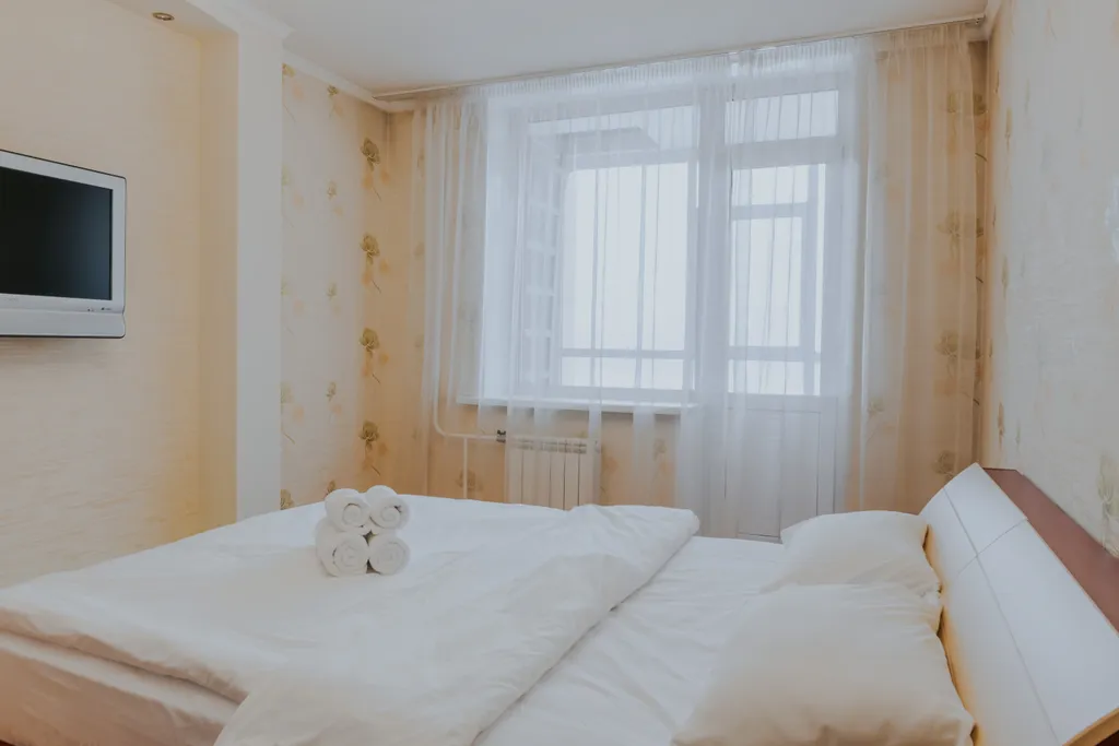 Квартира Апартаменты с джакузи у Планеты бесплатный WI-FI раздельные комнаты — Красноярск