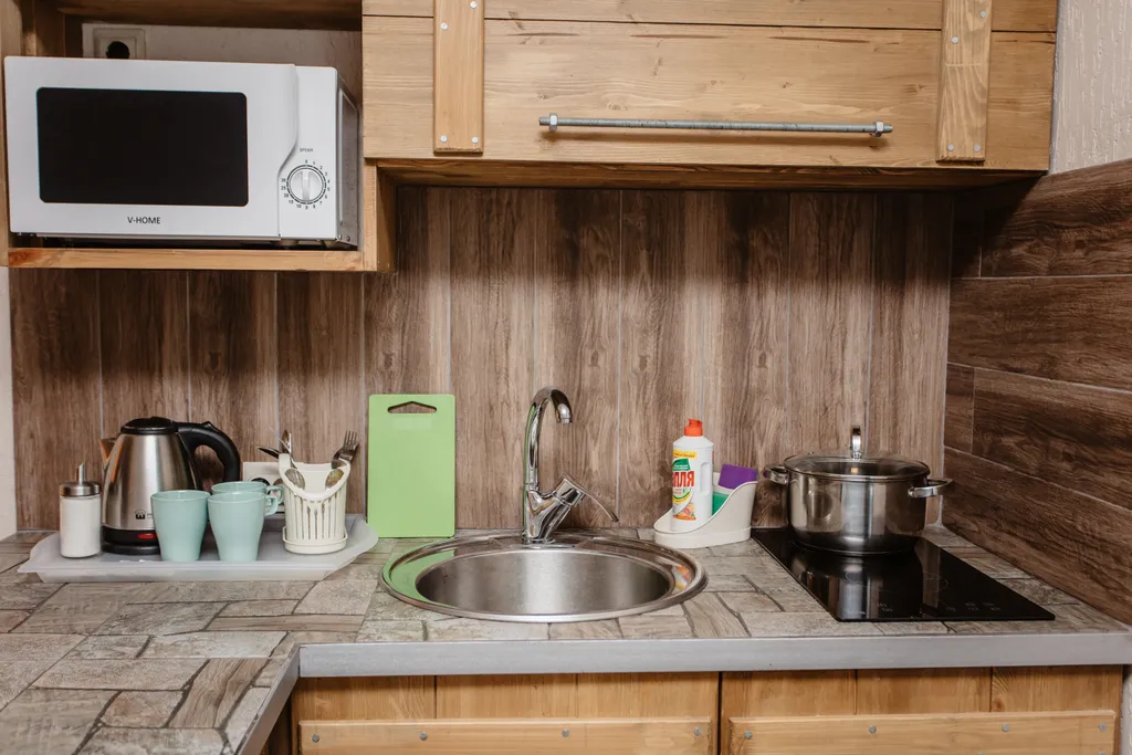 Студия # 2  в новом доме, с закрытой парковкой, беседкой и мангалом