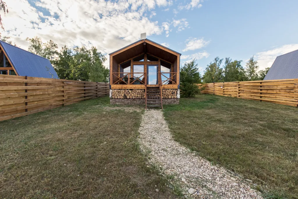 Барнхаус ЗИМА с подогреваемой купелью