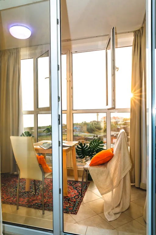 Квартира Просторная квартира с видом на море — Анапа