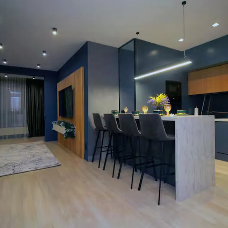 Стильная квартира у Арбата с панорамным видом на горы