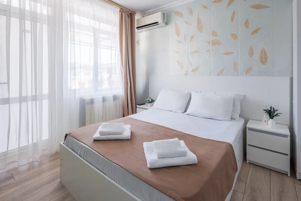 Уютный двухместный номер с видом на горы