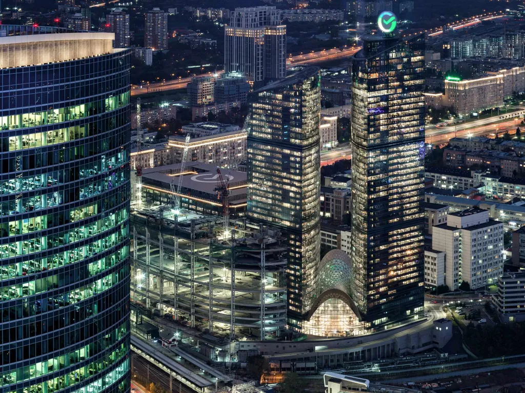 Lux студия в Москва Сити 74 этаж