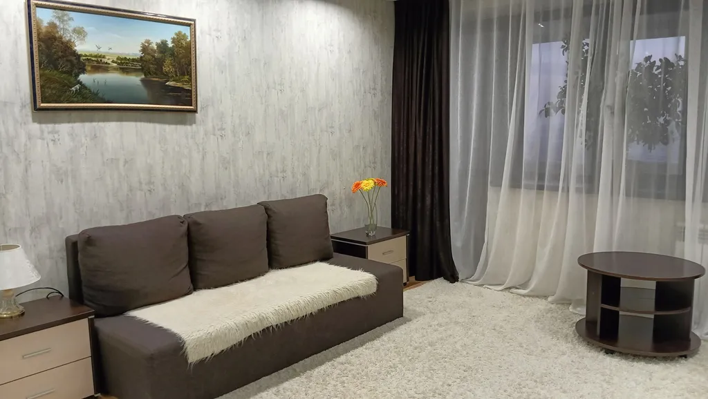 1-комнатная в центре, шикарный вид на город