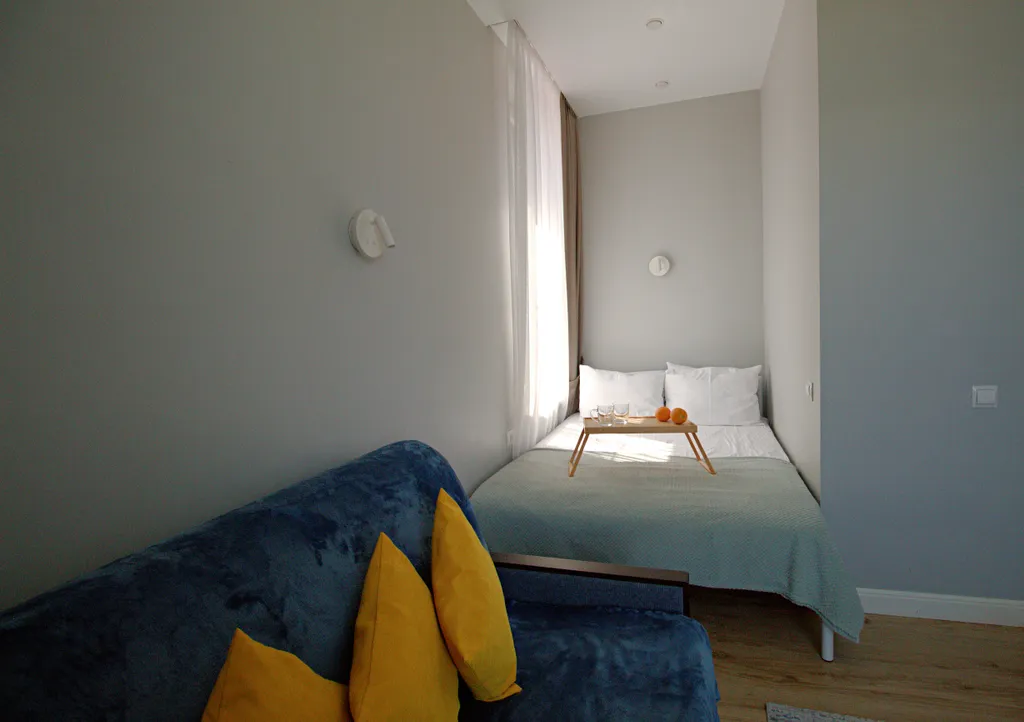 Стильная студия с бассейном в 3 минутах от моря