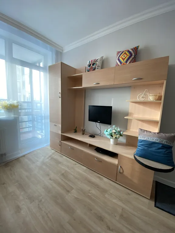 Уютная студия с балконом