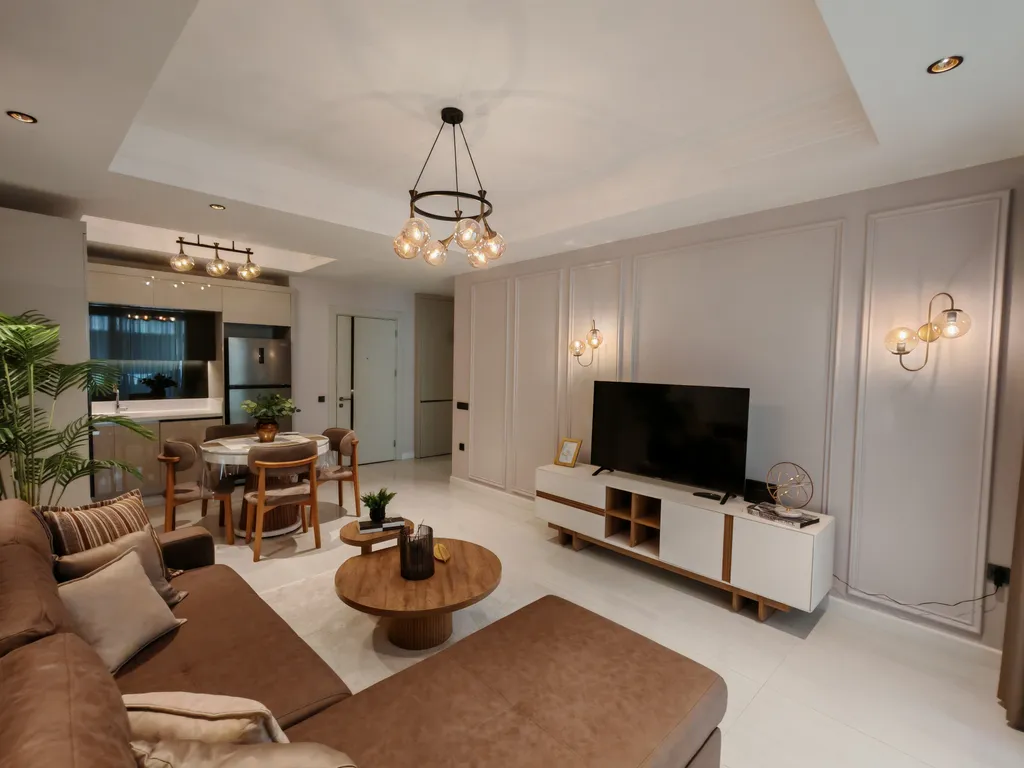 Квартира 1+1 в Azura World c видом на бассейн и аквапарком