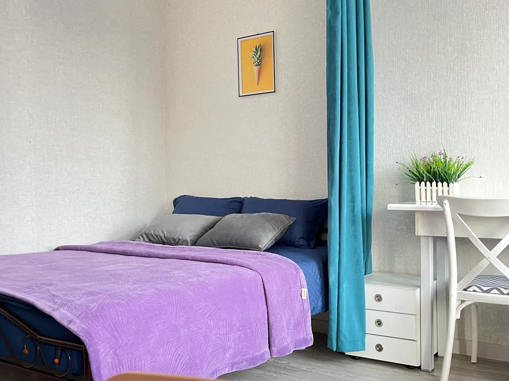 Квартира Около арбата 1-я студия в жилом комплексе — аренда посуточно в Алматы