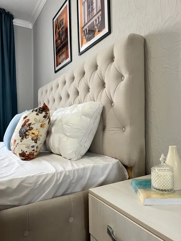 Уютная квартира с прекрасными видами в центре Алматы