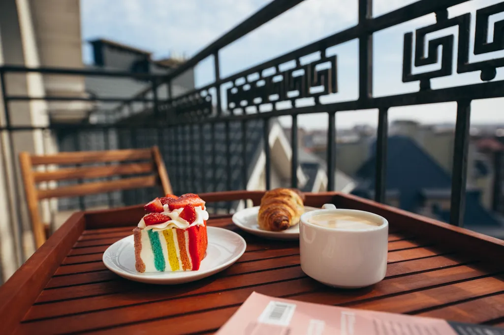 Очаровательная мансарда в центре Пионерского курорта с видом на море