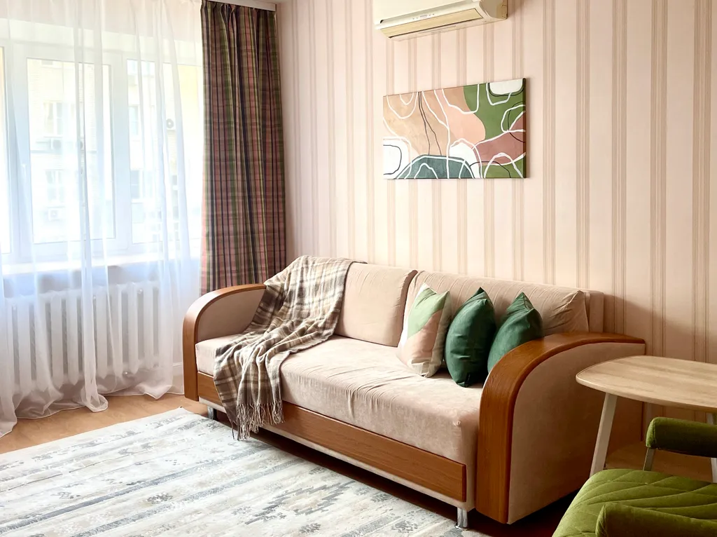 Просторная квартира с 4 изолированными комнатами в центре города