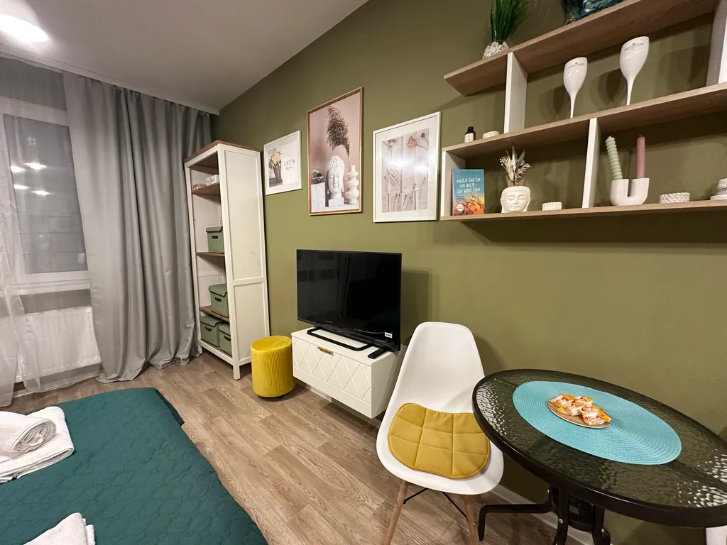 Квартира Квартира Дизайнерская студия в удобном ЖК — Санкт-Петербург