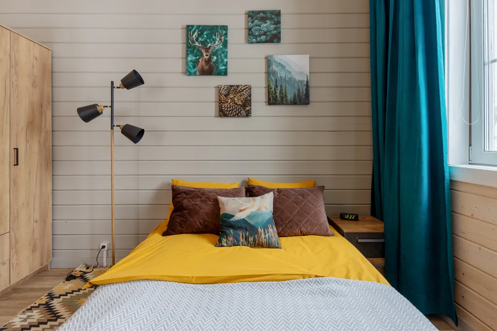 Уютный барнхаус с видом на лес