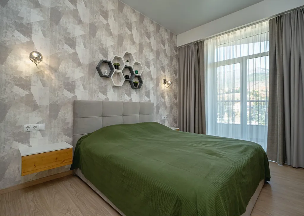 Уютная квартира с видом на горы в ЖК Шато Лувр в пгт Гурзуф