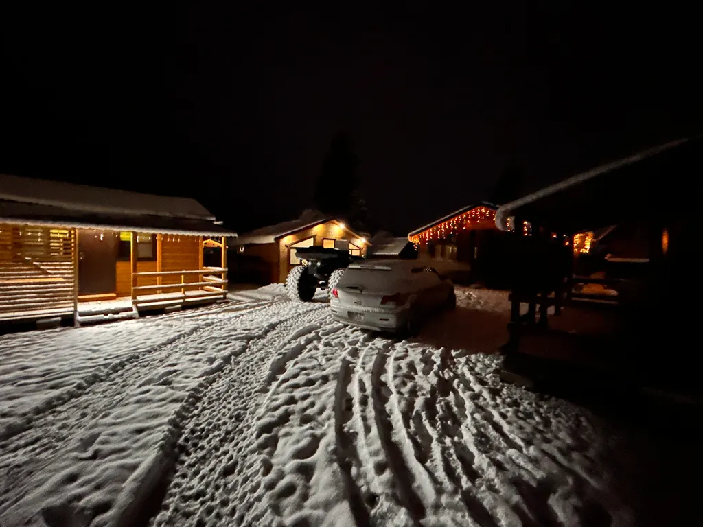 Новый деревянный домик