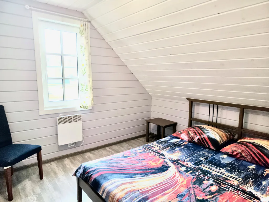 Коттедж Коттедж на озере Вуокса со своим пляжем и баней — Кротово