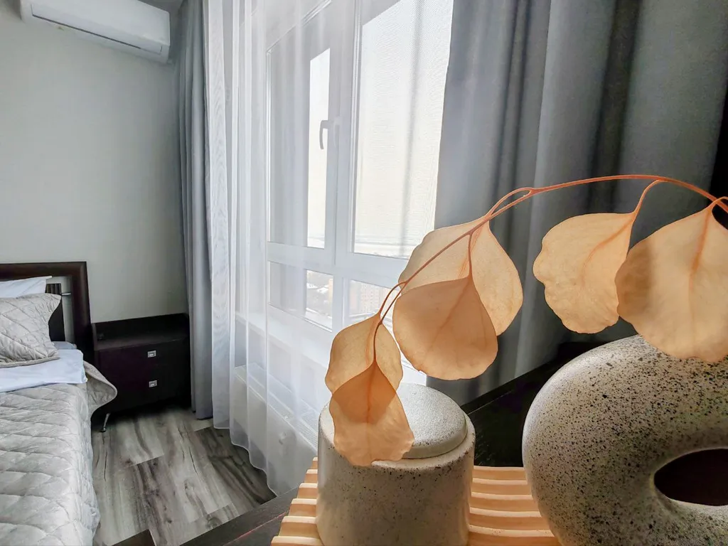 Уютная квартира с панорамным видом на Амур и город