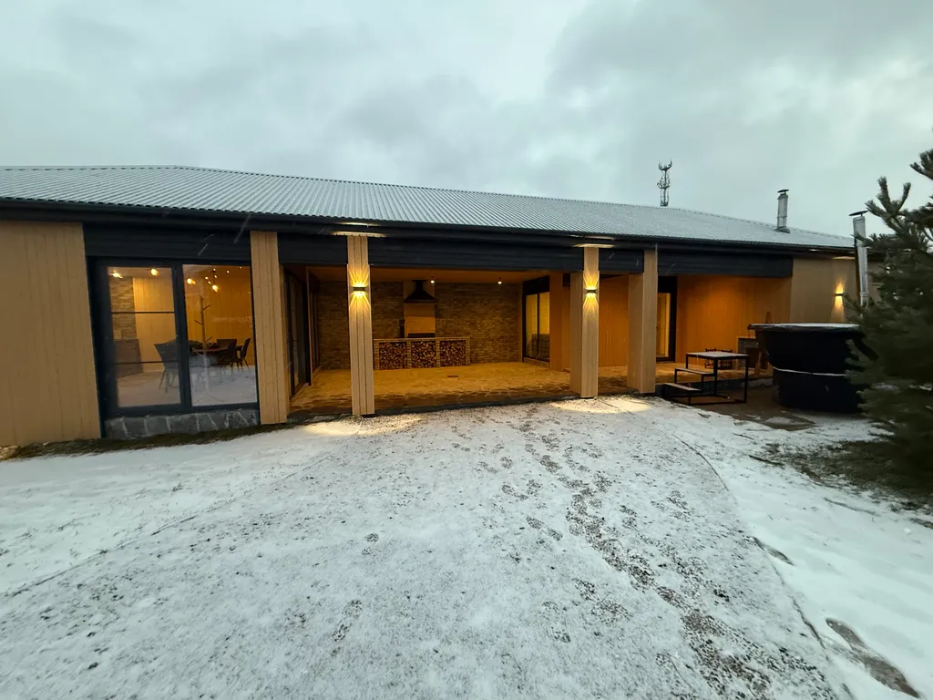 Загородный дом с баней, чаном и беседкой Kislorod O2