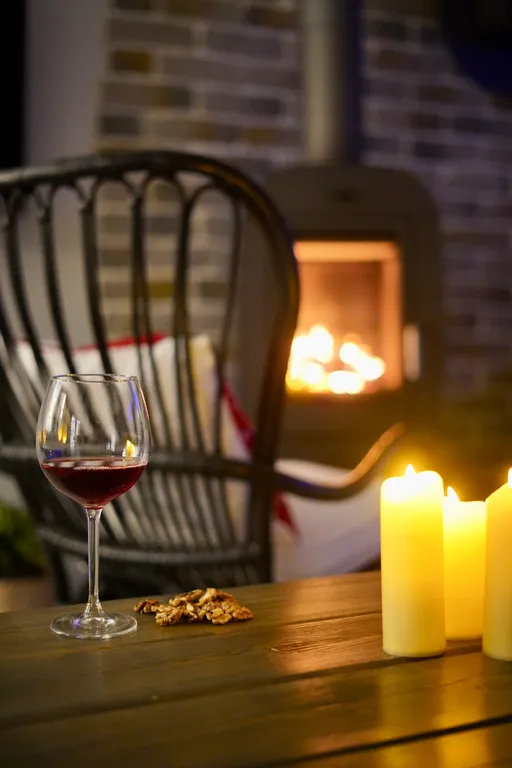 Maurino haus с сауной и камином