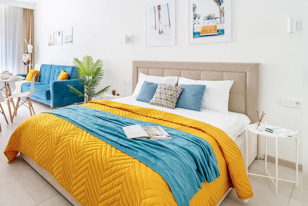 Квартира Квартира Уютная студия от Home Group apartments — Геленджик