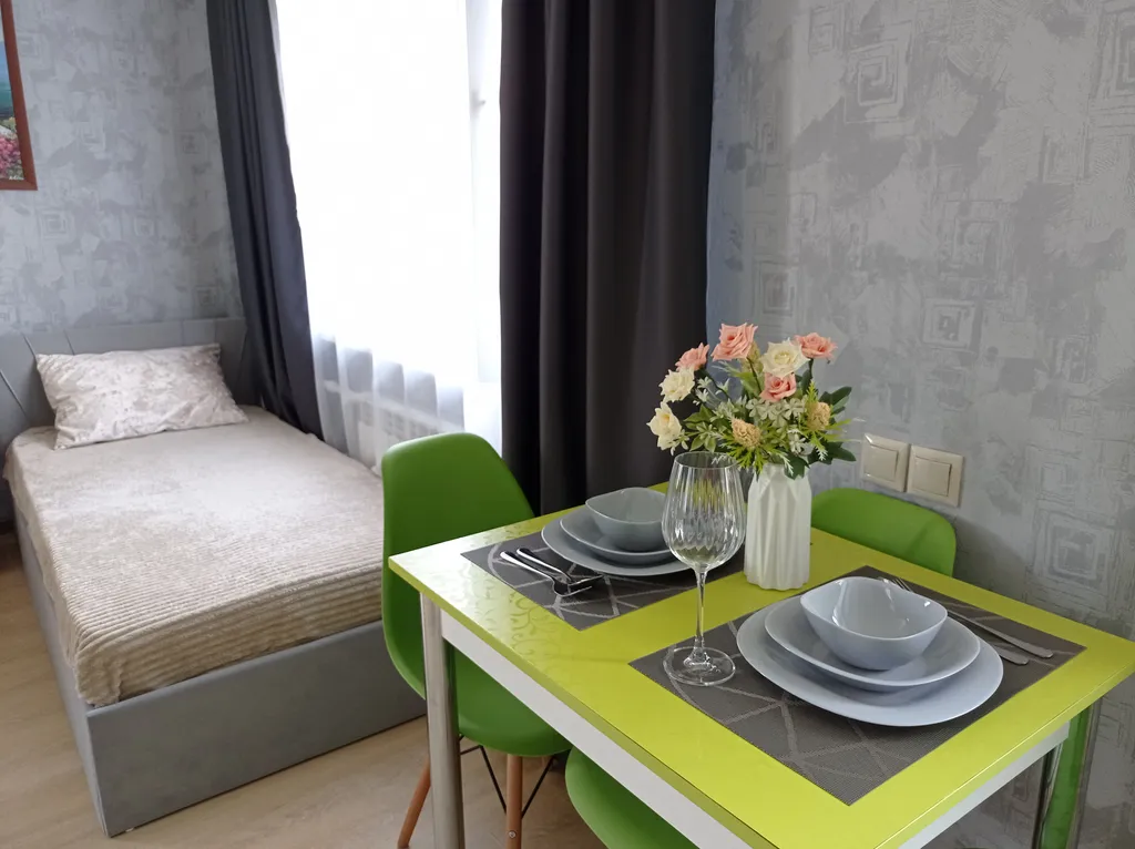 Уютная светлая студия рядом с парком и видом на Likerka Loft