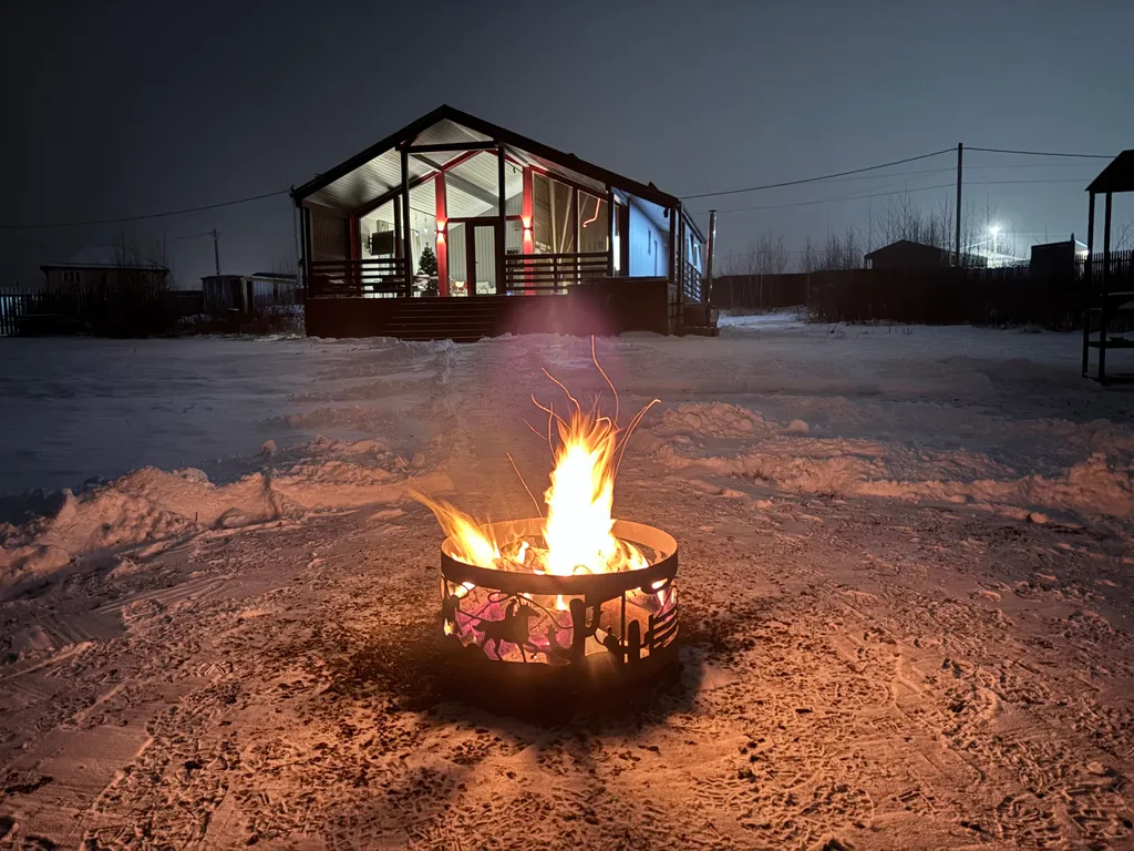 Коттедж Коттедж Новый, тёплый барнхаус с сауной и купелью — Проводник