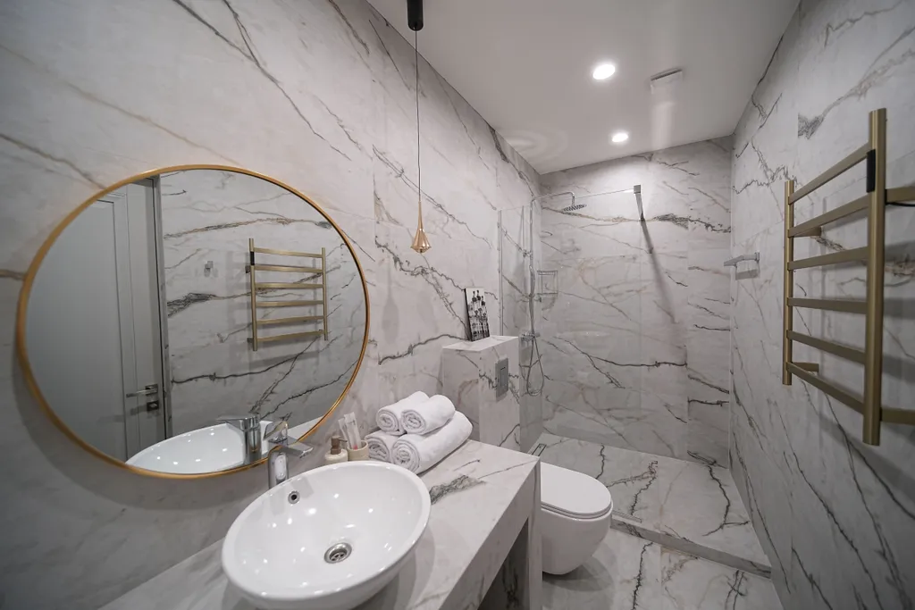 Дизайнерские апартаменты в центре города с 2-мя спальнями